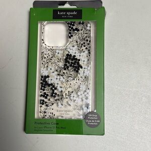 Kate Spade Apple iPhone 15 Pro Max Protective Hardshell Case NWT